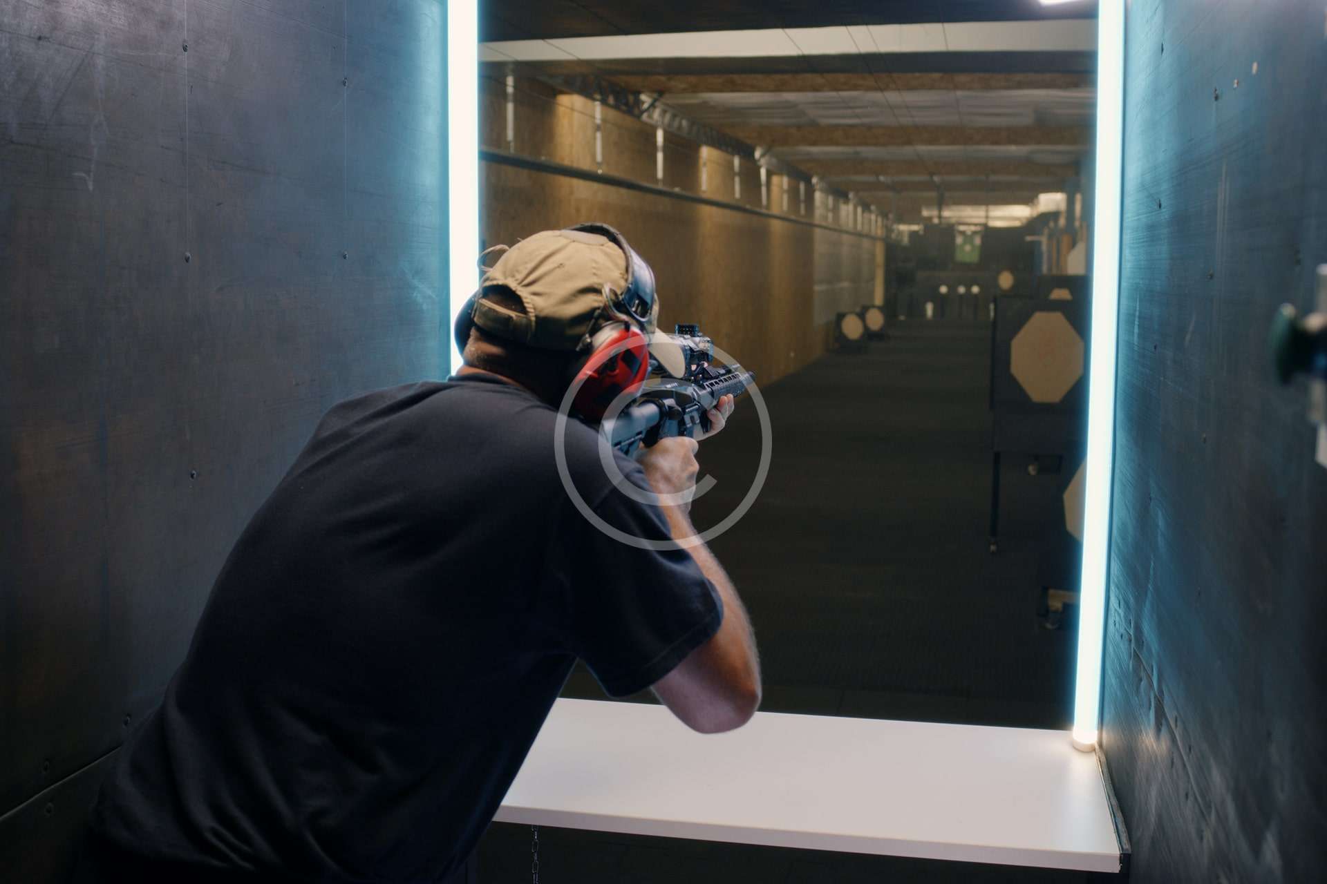 Shooting range training Post5 Copyright